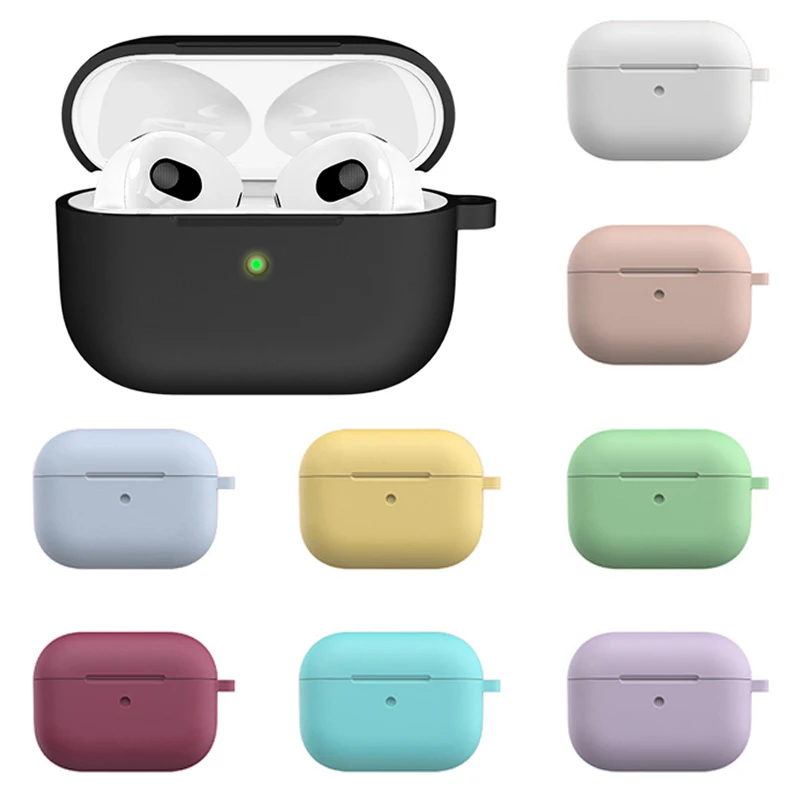 Silikónové puzdro pre Apple AirPods 3 puzdro Bluetooth pre puzdro pre AirPod 3 pre vzduchové struky 3 puzdro slúchadlá
