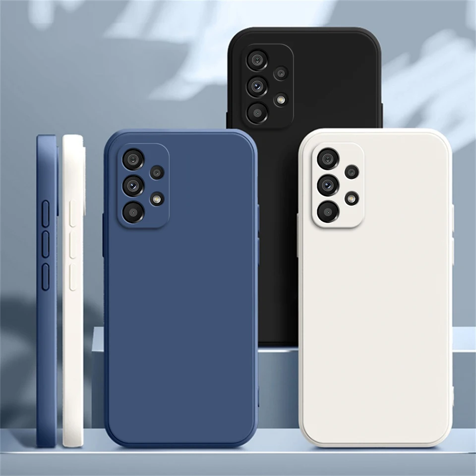 Silikónové puzdro pre Samsung A13 A23 A33 A53 A73 A14 A24 A34 A54 A05 A15 A25 A35 A55 5G Cover Case Case