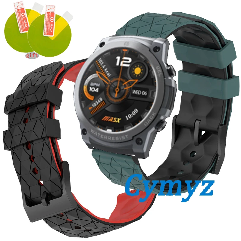 Silikónové zápästie pre Aurora One Smart Watch Nahradenie remienkov na remienok s filmom s chránením obrazovky