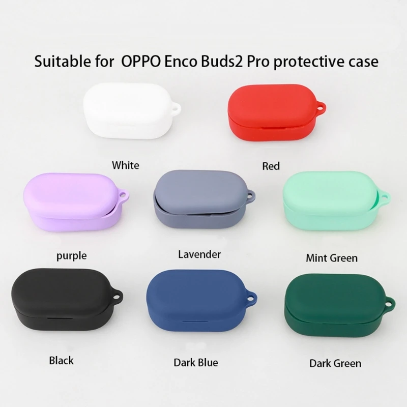 Silikónový chránený puzdro na uši pre Oppo Enco Buds2 Pro slúchadlá Soft