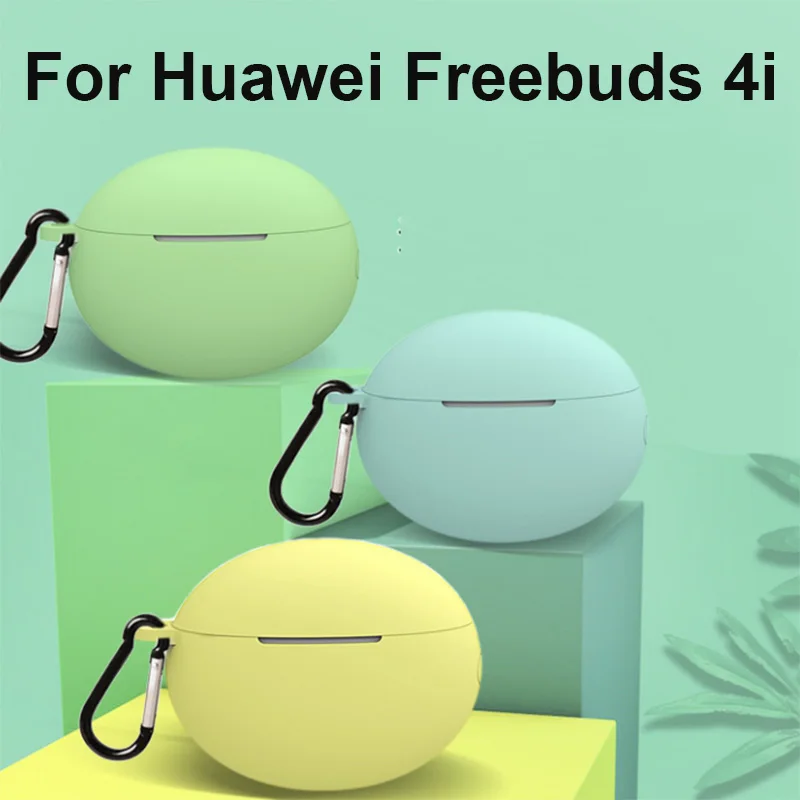 Silikónový kryt slúchadla pre slúchadlá pre huawei freeBuds 4i Chrániče náhlavnej súpravy Chrániče shanp