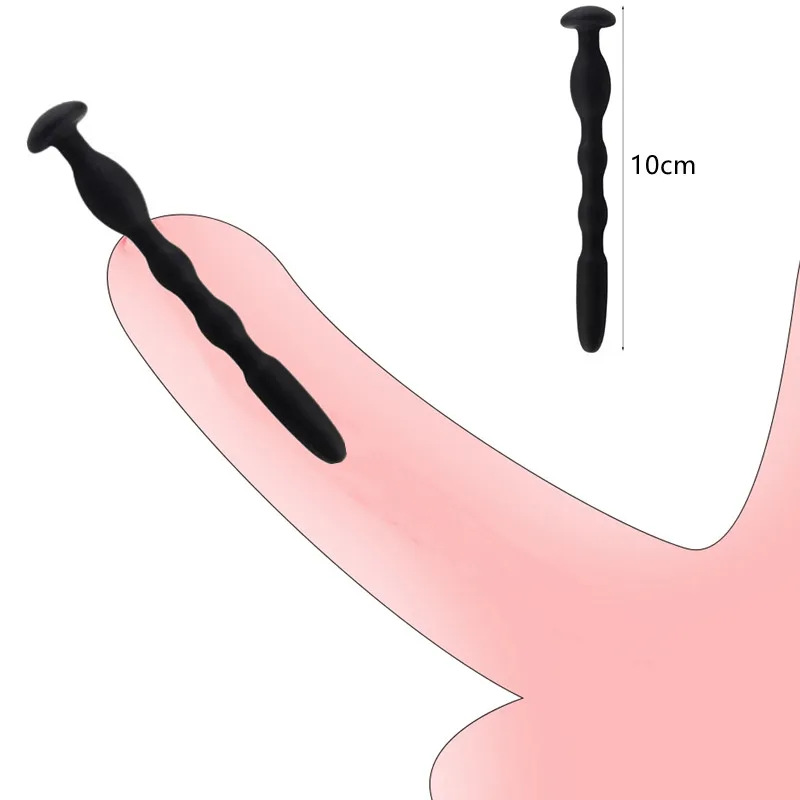 Silikónový močový katéter Zvukový prút Penis Plug Insertion Uretral Zvuk dilatátor koňa podráždenie očí pre dospelých pre dospelých pre mužov