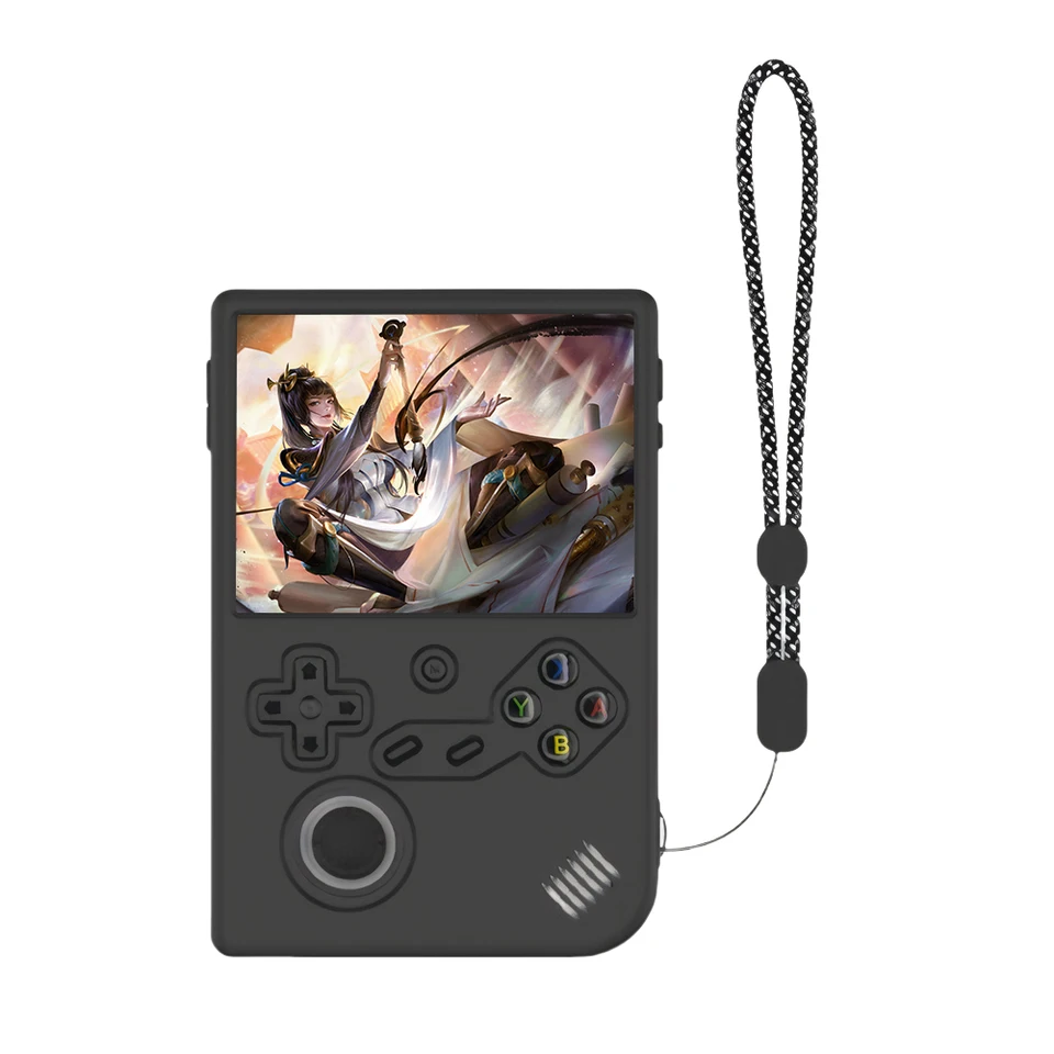 Silikónový nárazový ochranný kryt Silikónové puzdro Ochranné puzdro Pleskové puzdro Soft Cin Cover Puzdro pre Anbernic RG40XXV Game Console