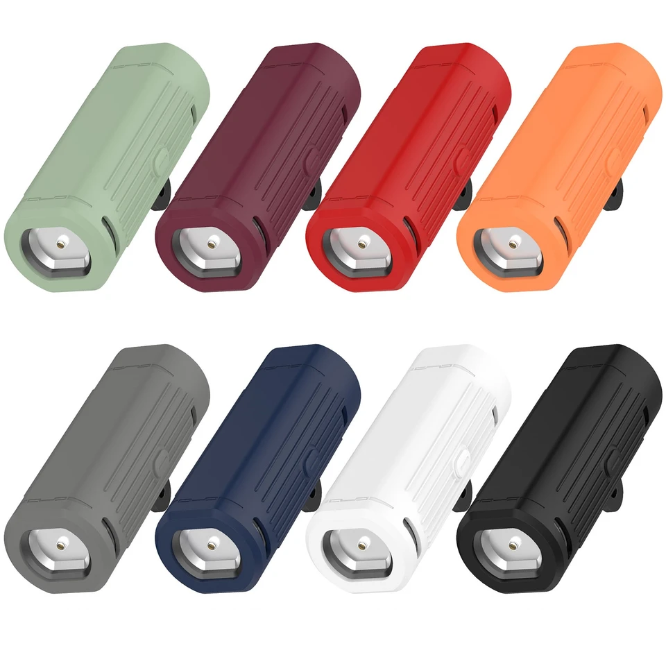 Silikónový ochranný kryt pre Garmin Varia UT800 Anti-Fall Bicycle Riding Smart Lights Ochranné puzdro