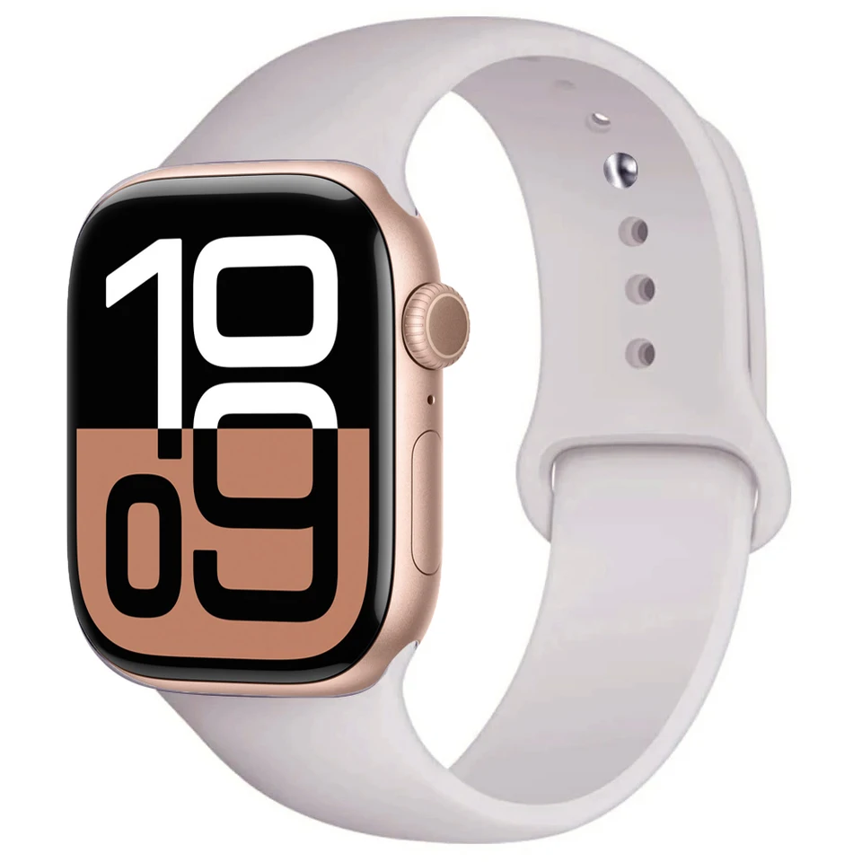 Silikónový pás pre remienky na hodinky Apple 45 mm 44 mm 40 mm 41 mm 42 mm-46 mm športový náramok Iwatch Series 8 7 6 5 4 3 SE 9 10 Ultra 2 49 mm