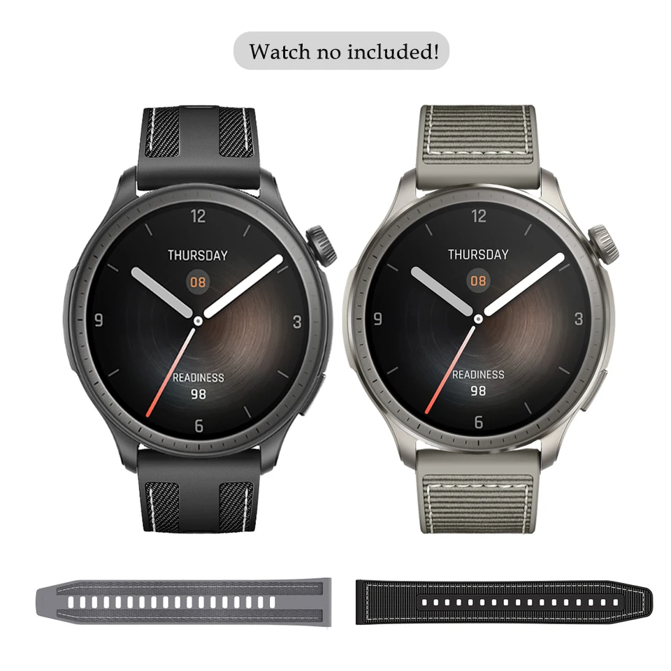 Silikónový pásový remienok pre AmazFit Balance Original WatchBand 22 mm univerzálny náhradný náramok pre AmazFit GTR2 3 4 2E 3Pro