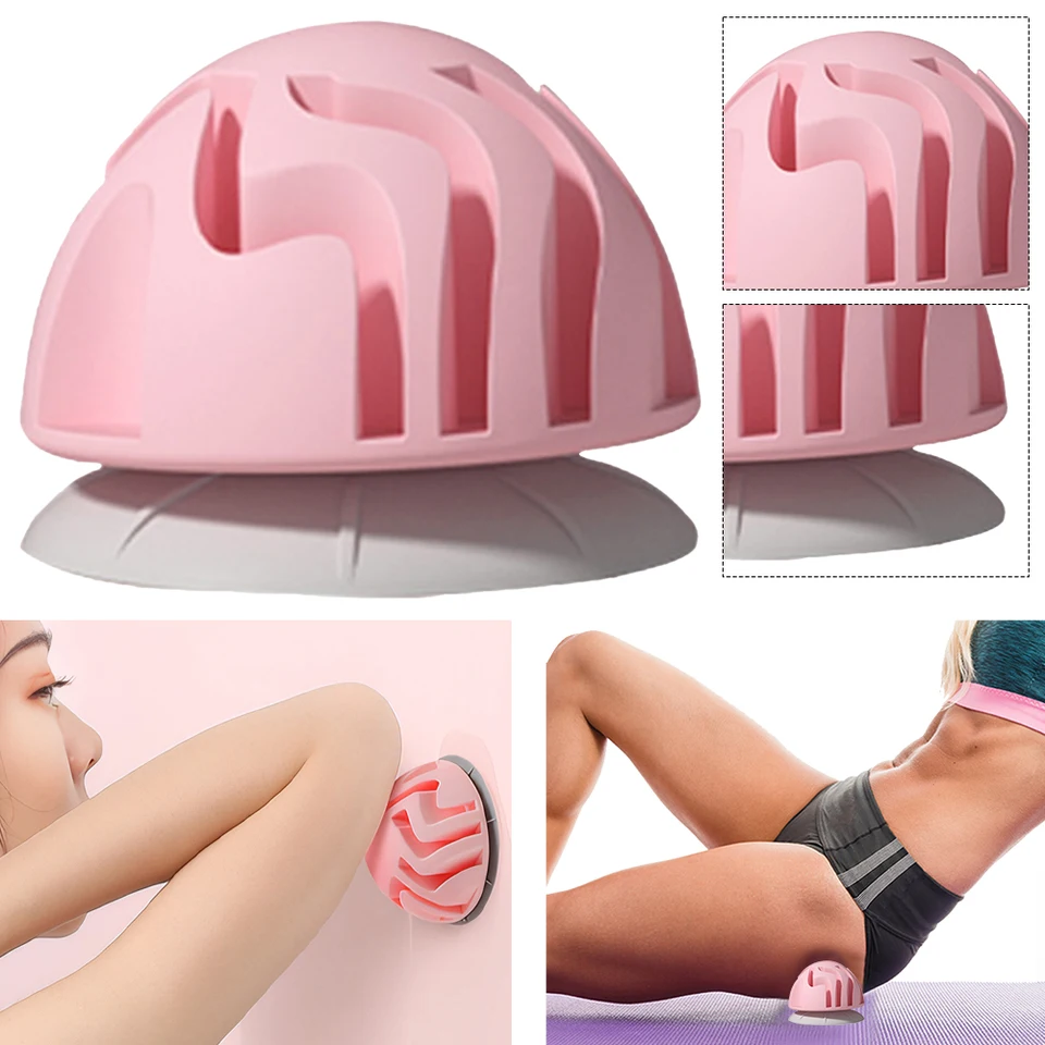 Silikónový spúšťací bod lopta s prísavkou šálka chrbta bolesť svalového uzla Massager pre krk nohy nohy nohy zadné úľavy na jogu