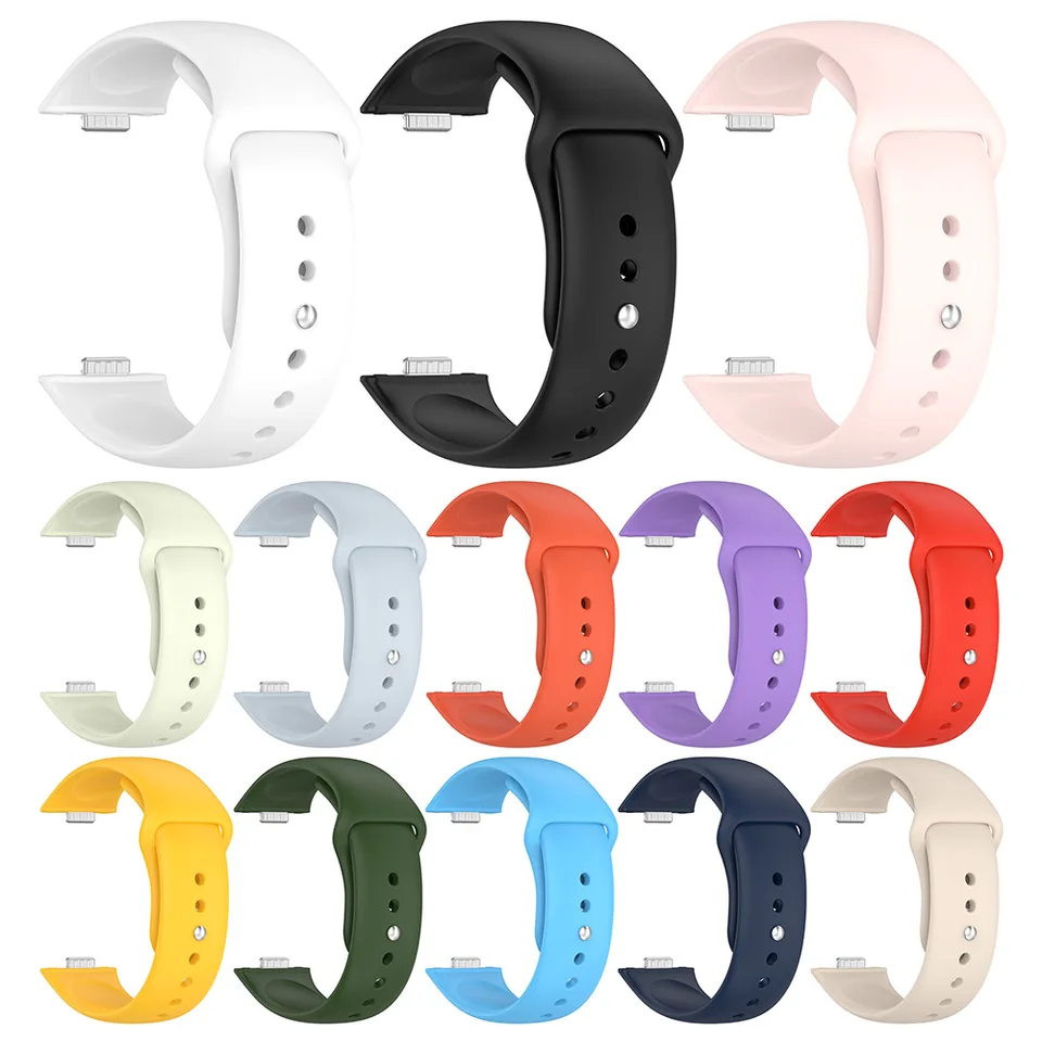 Silikónový športový remienok Spot Sport Sport Band Pohodlné náhradné športové hodinky Nastaviteľné pre Huawei Watch Fit 3 príslušenstvo