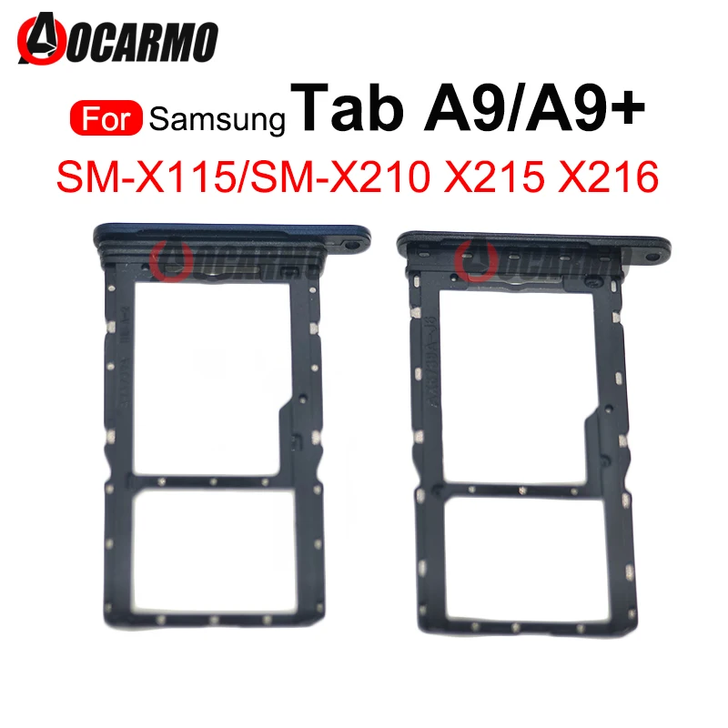 SIM karta SIM SIM Tray Držiak na náhradné diely pre tab a9 A9 A9+ PLUS SM- x210 x215 x216 SM-X115