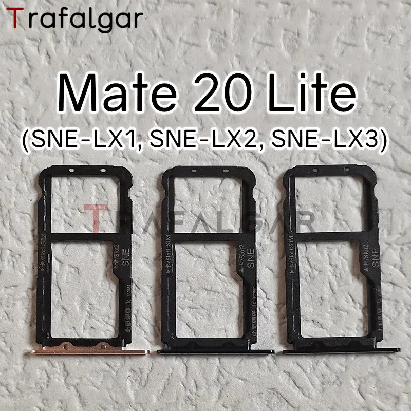 SIM karty pre huawei mate 20 lite SIM SIM držiak držiak adaptér SUCKET SUCKET SNE-LX1 SNE-LX2 SNE-LX3