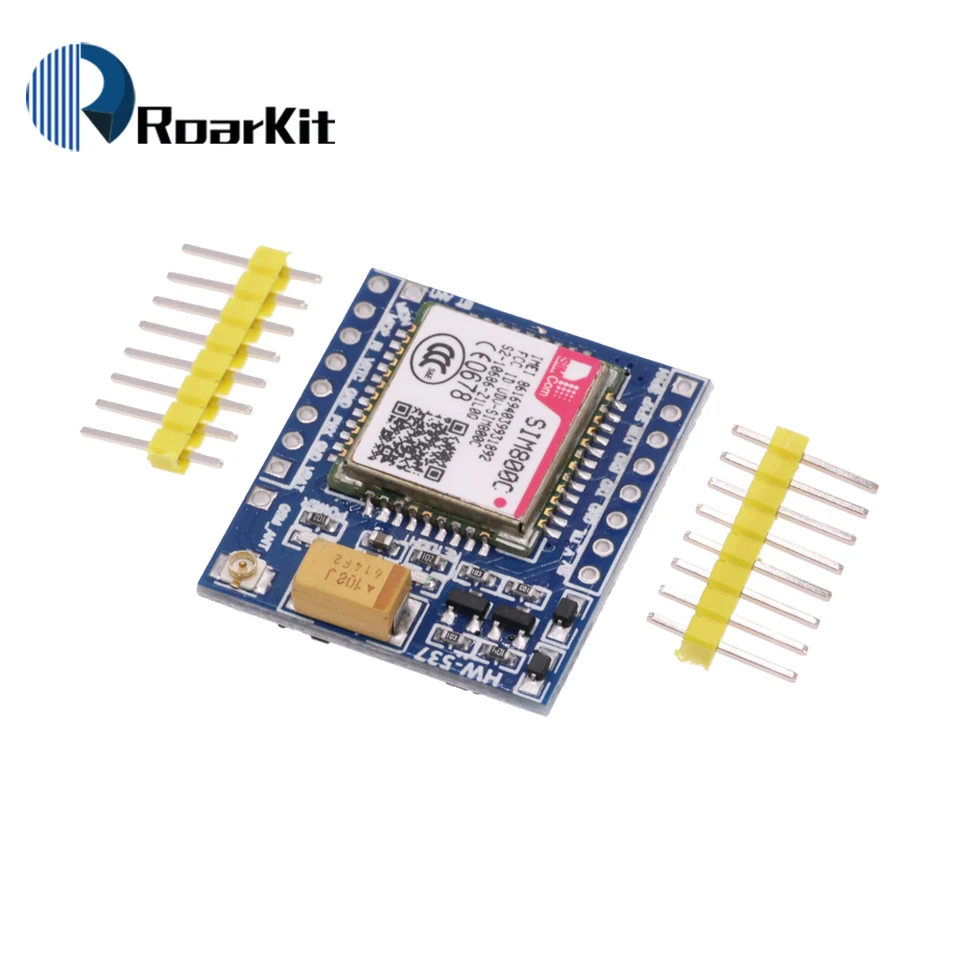 SIM800C GSM GPRS Modul 5V/3,3V TTL Vývojová doska IPEX s Bluetooth a TTS pre Arduino STM32 C51
