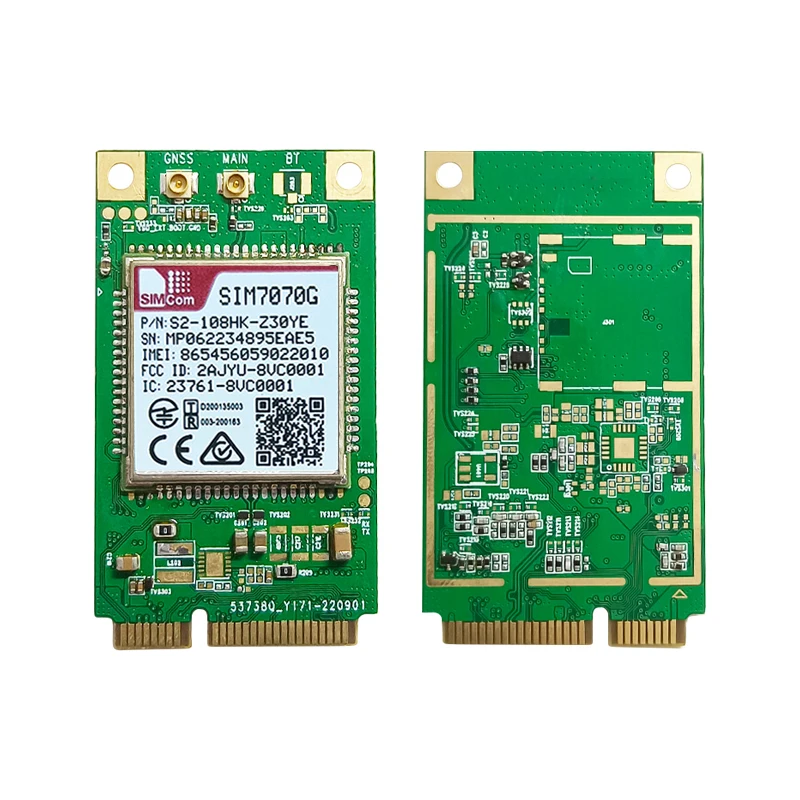 SIMCOM SIM7070G MINI PCIE S SIM CARD STOLE Multi-Band LPWA CAT-M CAT-NB GPRS/EDGE NB-IOT MODUL SIM7070