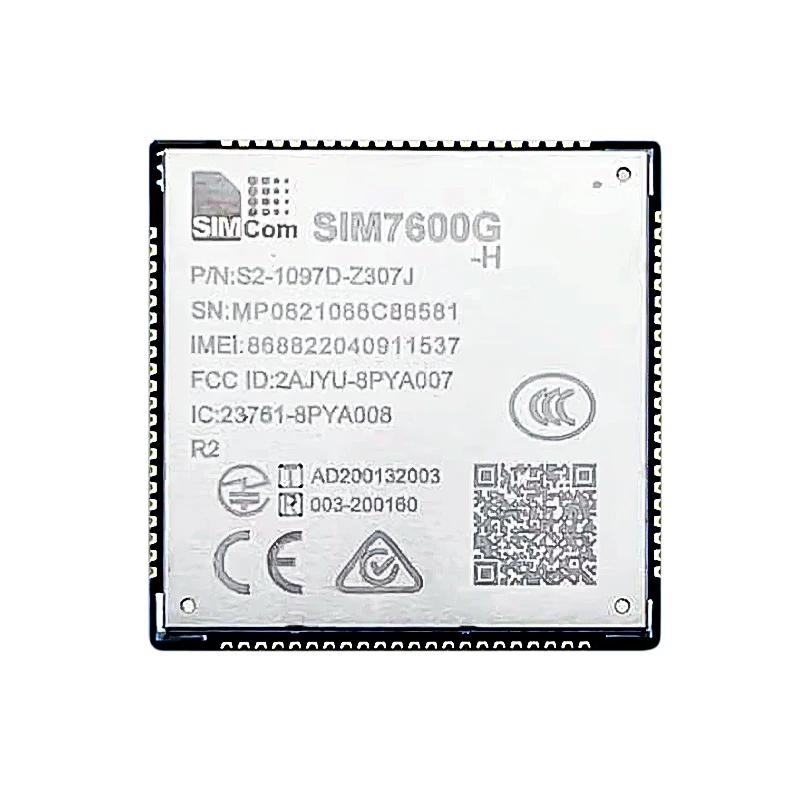 SIMCOM SIM7600G-H R2 LCC+LGA LTE CAT4 Globálny modul B1/B2/B3/B4/B5/B7/B8/B12/B13/B18/B19/B20/B25/B26/B28/B34/B38/B39/ B40/B41