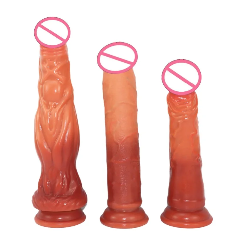 Simulácia penis mäkké penisy realistické falošné dildo dospelé ženské krk tréner sexuálne potešenie Znie to gay erotické hry Sextoy