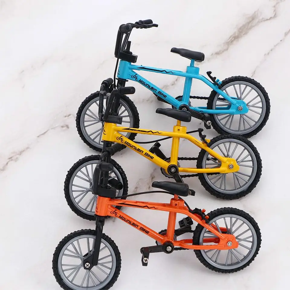 Simulácia vysoko kvalitná náhradná pneumatika zliatiny Model hračky mini prst bicykel bicykel bicykel bmx bicykel mini bicykel