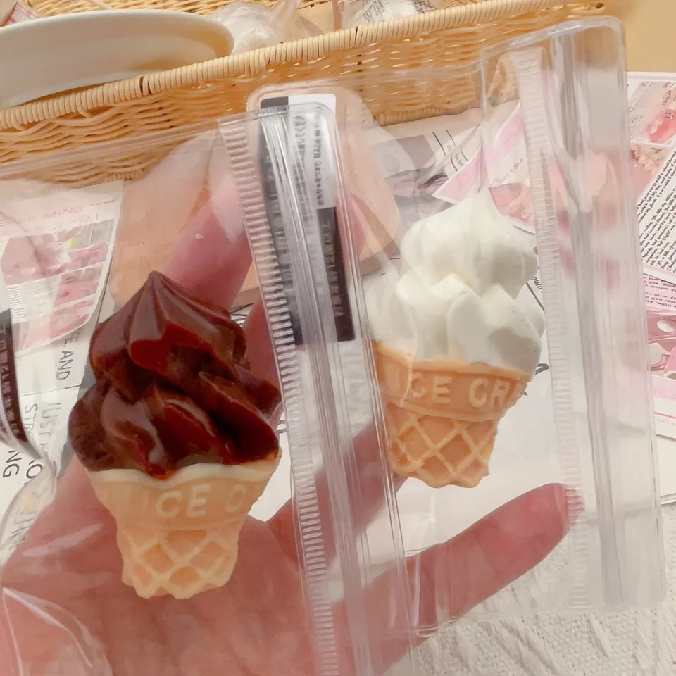 Simulácia zmrzliny stláčanie hračky kreatívne pomalé odrazové odrazy Squishies Sensory Toy Funny stres reliéf fidget hračky vianočné darček pre deti