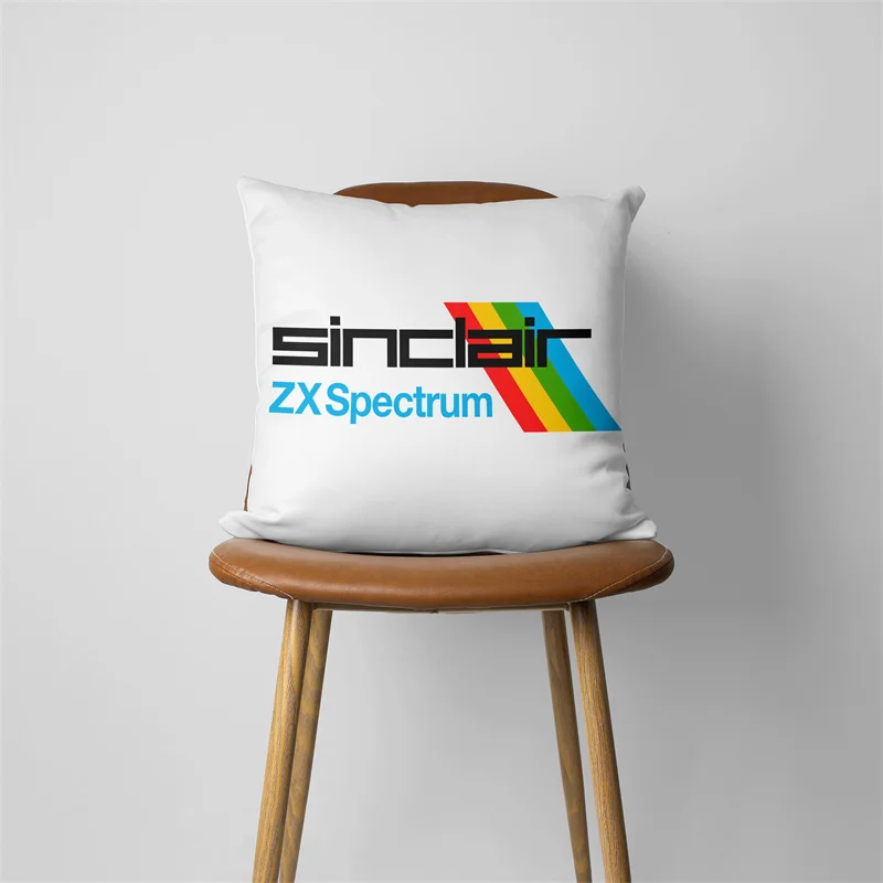 Sinclair ZX spektrum vankúšový puzdro Domáce dekoratívne darčeky pohovka vankúše 45x45cm štvorcové vankúšové stoličky vankúš 509