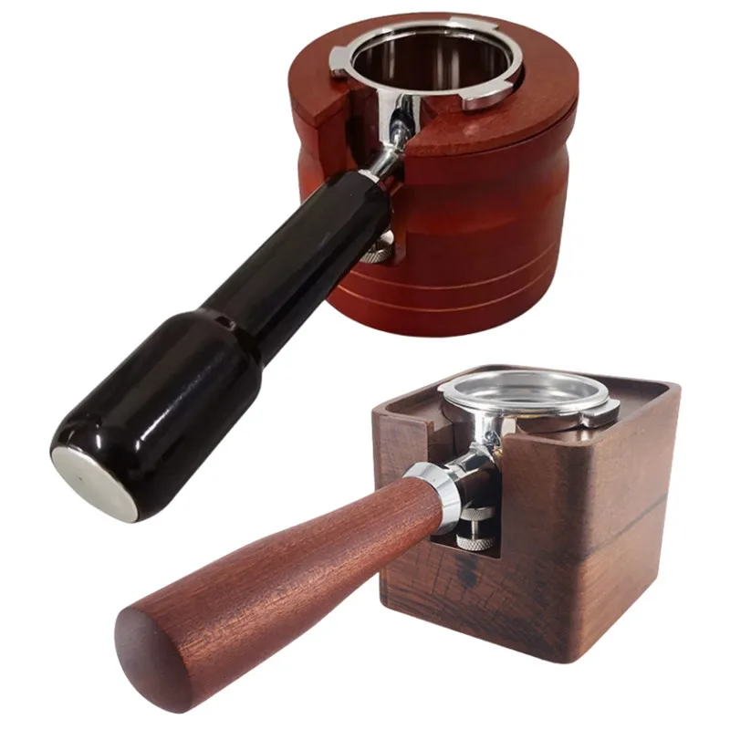 Single Coffee Tamping Station 51/53/58 mm Dreviča držiaka pre manipulátor pre delonghi espresso príslušenstvo barista náradie