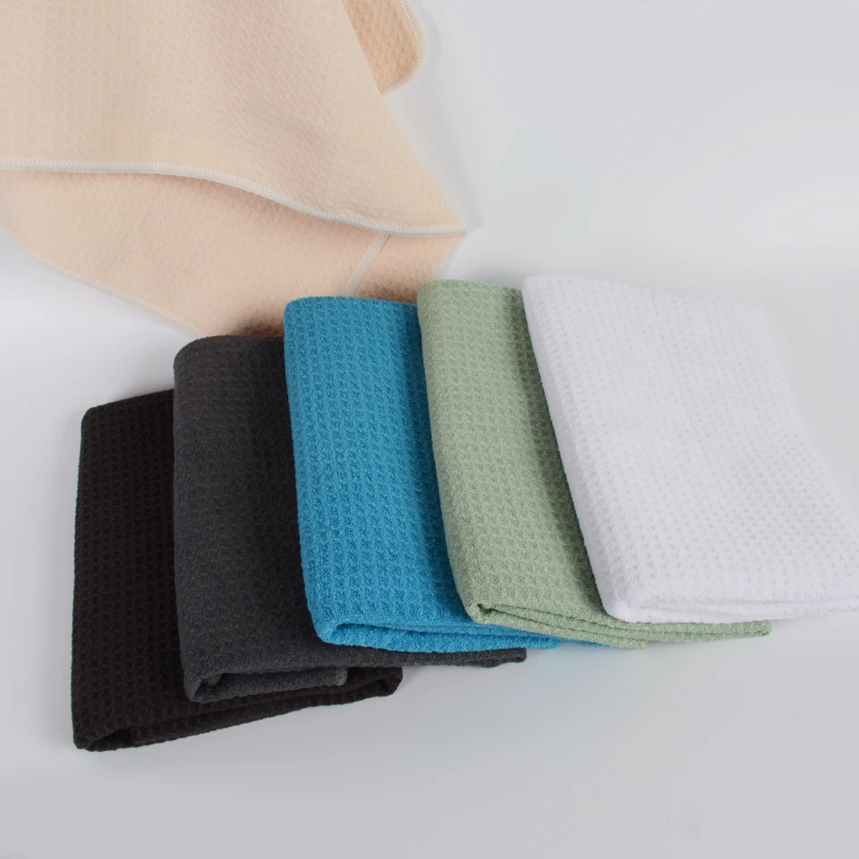 Sinland Home Microfliber Waffle Weave Diskloth Dish Draing Uteelová kuchynská handrička ultra absorbent 40cmx60cm 10 balenie