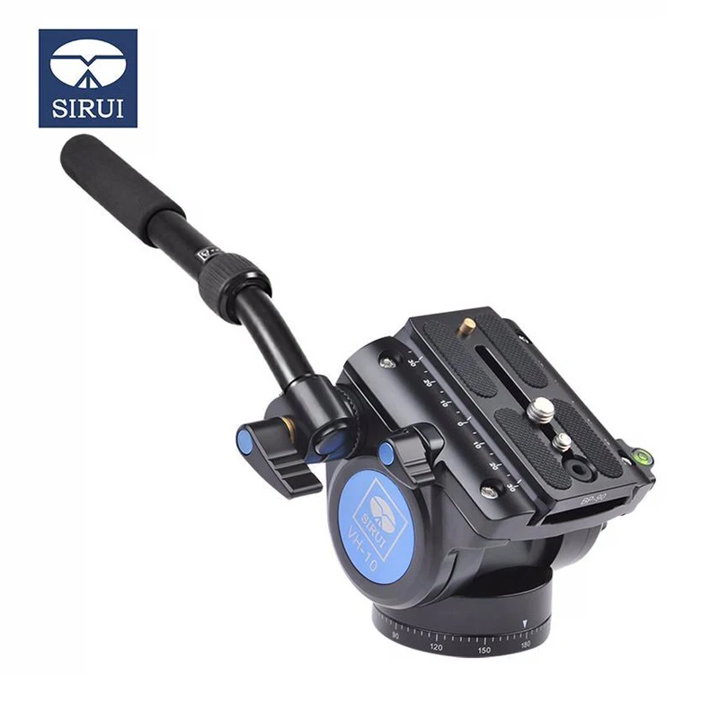 SIRUI VH10 HYDRAULICKÁ HEAD DSLR CAMERA TRODOBORA VOCKORODRA PROFERTÁCIA 3D Panoramatic Head
