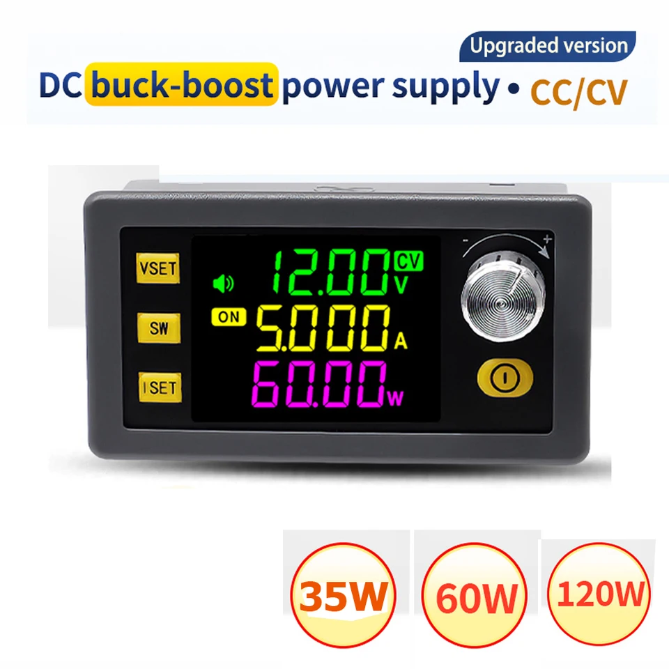 SK35 SK60 SK120 DC DC Buck Boost Converter CNC nastaviteľné regulované napájacie napájacie konštantné napätie prúdový modul solárny náboj