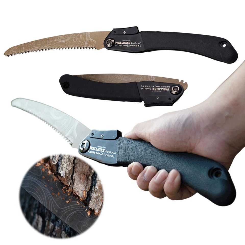 Skladacia ručná píla proti prežitiu s prežitím viacerých nástrojov SWE SAW SK5 Blade Outdoor Camping Saw Garden Pobočka manuálny hardvérový náradie
