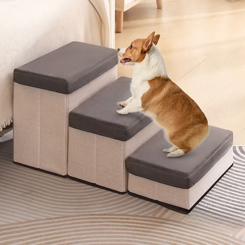 Skladacie 2 in 1 schody pre domáce zvieratá schodité rebríky Puppy bezpečnostné rampy Radder