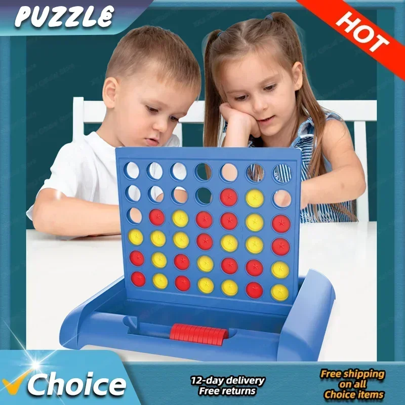 Skladacie detské online stolová hra Classic Battle 4 Chess Family Toys Early Puzzle Thinking Training Gifts