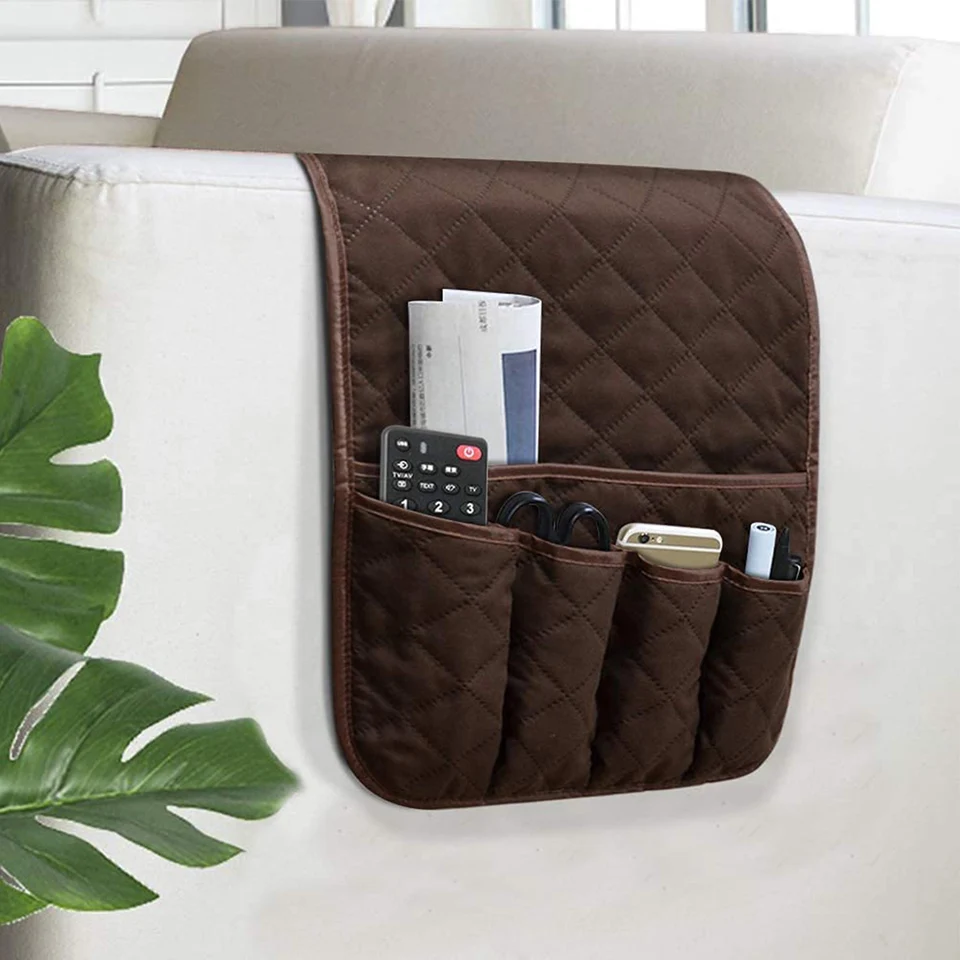 Skladacie kreslo Storage Storage vrecko na mobilný telefón TV TV diaľkovo ovládanie tašku Domov obývacia izba Skladba pohovky
