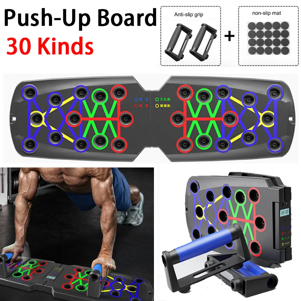 Skladanie 22/30 režimov Push-up doska doma Push Up