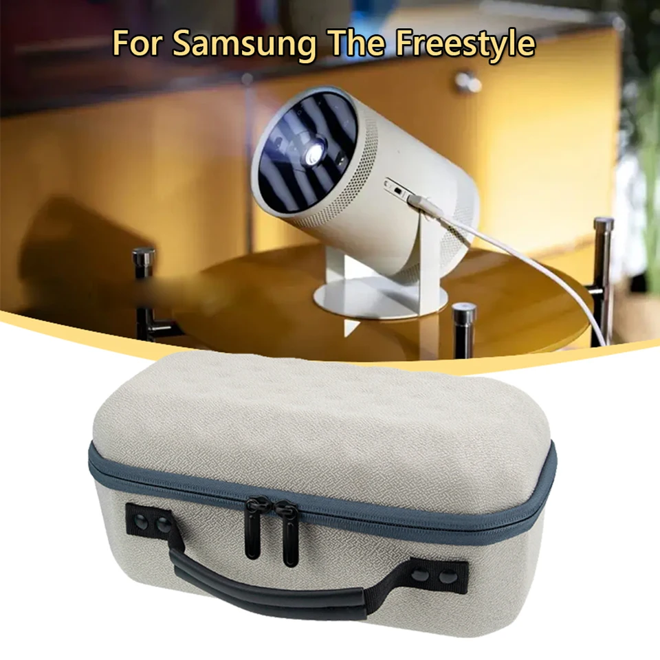 Skladovacia taška pre projektor Hard Eva pre Samsung The Freestyle Protect Box pre PopMart LSP3 Projector Prenosné tašky cestovné prenášanie puzdro