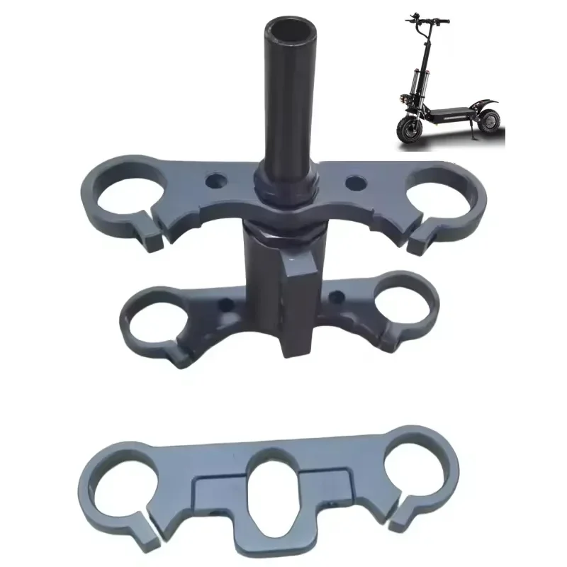 Skladovač predný náraz s pevnou doskou Hydraulická vidlička Boyueda S3 Electric Secootter Rámka súpravy Body Parts Adsessory DIY