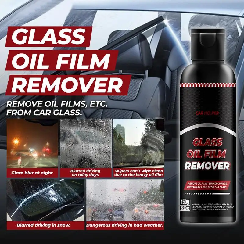 Sklenený olejový remover automobilový automobilový olejový olejový film Demontáž multifunkčný automobil čistiaci prostriedok na čistenie automobilov