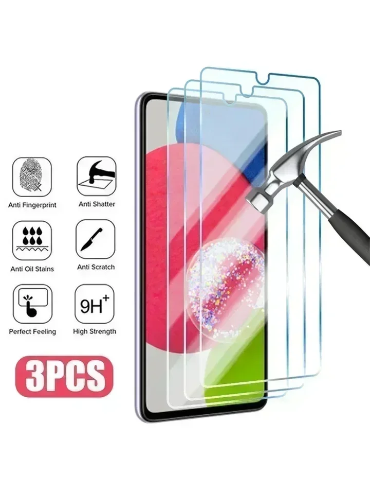 Sklo 3ks pre Samsung Galaxy A10 A20E A21S A30S A30 A50 A50 A70 Chránič obrazovky Samsung A12 A22 A31 A32 A51 A52S 5G M21 M31