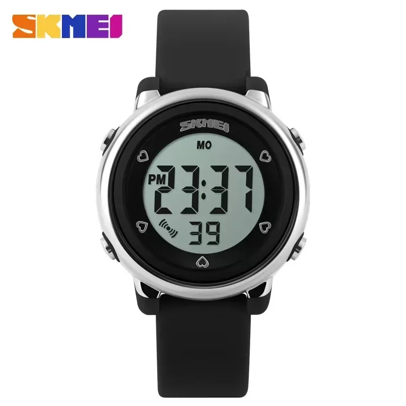 Skmei Children Light Calendar Digital Wristwatches Relogio Infantil Sports Kids Watches Witerproof Alarm Watch 1100
