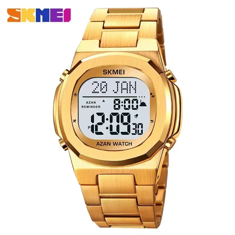 Skmei Fashion Sport Waterproof Electronic Man Wrkt Watch Watch Luxury Digital Men hodinky odpočítavanie hodín reloj Masculino 2036