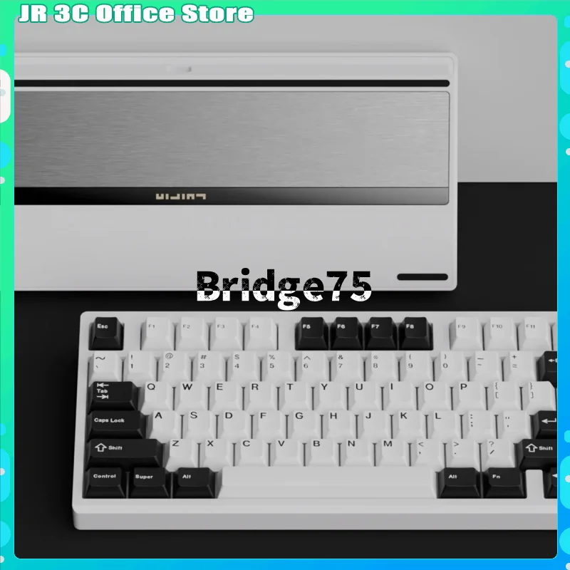 Skratka Studio Bridge75 Mechanická klávesnica bezdrôtová klávesnica Bluetooth 3Mode RGB Vlastná dlhá výdrž hliníkovej hliníkovej klávesnice