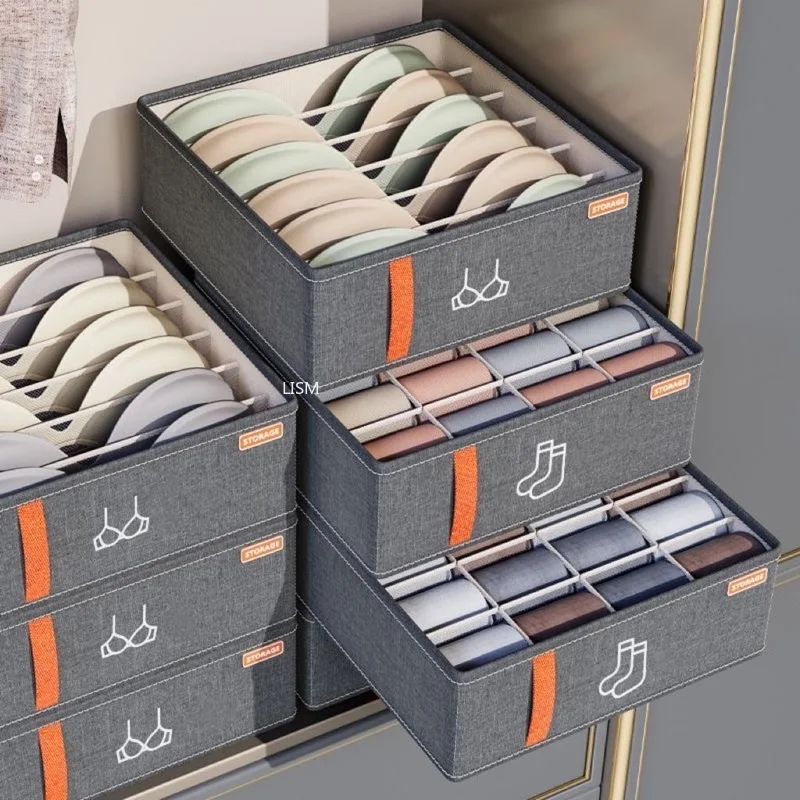 Skrinky zásuvky ponožky Underwear Organizátor Box Spálňa Spálňa Organizátor oblečenia pre nohavice