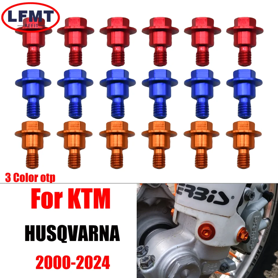 Skrutka na stráženie predných vidlice pre KTM excf SX SXF XC XCW XCFW XCF 125 150 250 300 350 400 450 500 530 2000-2023 Motocykel