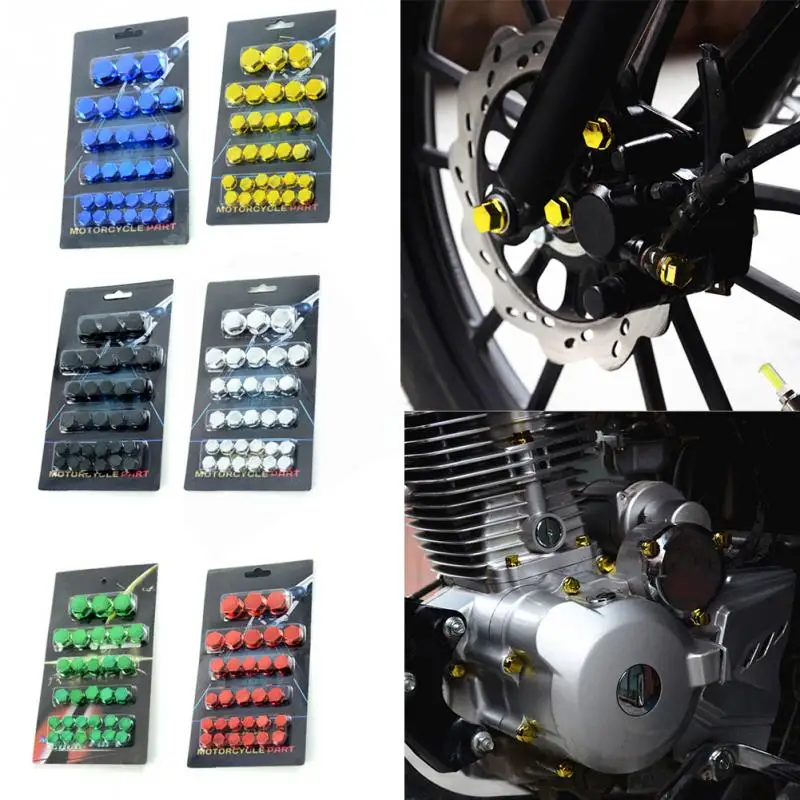 skrutkové uzávery motocyklové príslušenstvo Elektroplatívne dekoratívne pre KTM RC200 390 C390 250 690 690 Duke 1290 Super R GT 200