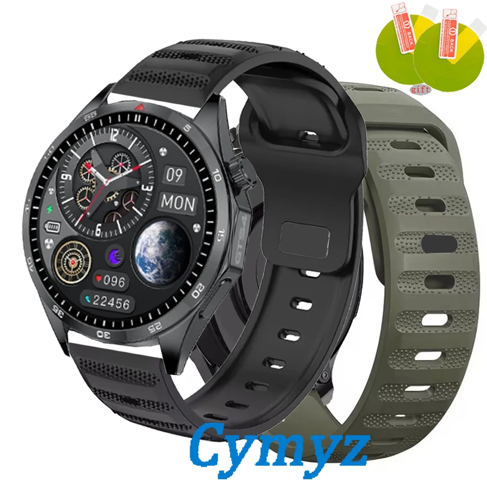 Skupina pre Lemfo GTS4 remienok Ženy Men Smart Watch Silikone Soft Bracelet Bands Bands Belt Screen Film Film