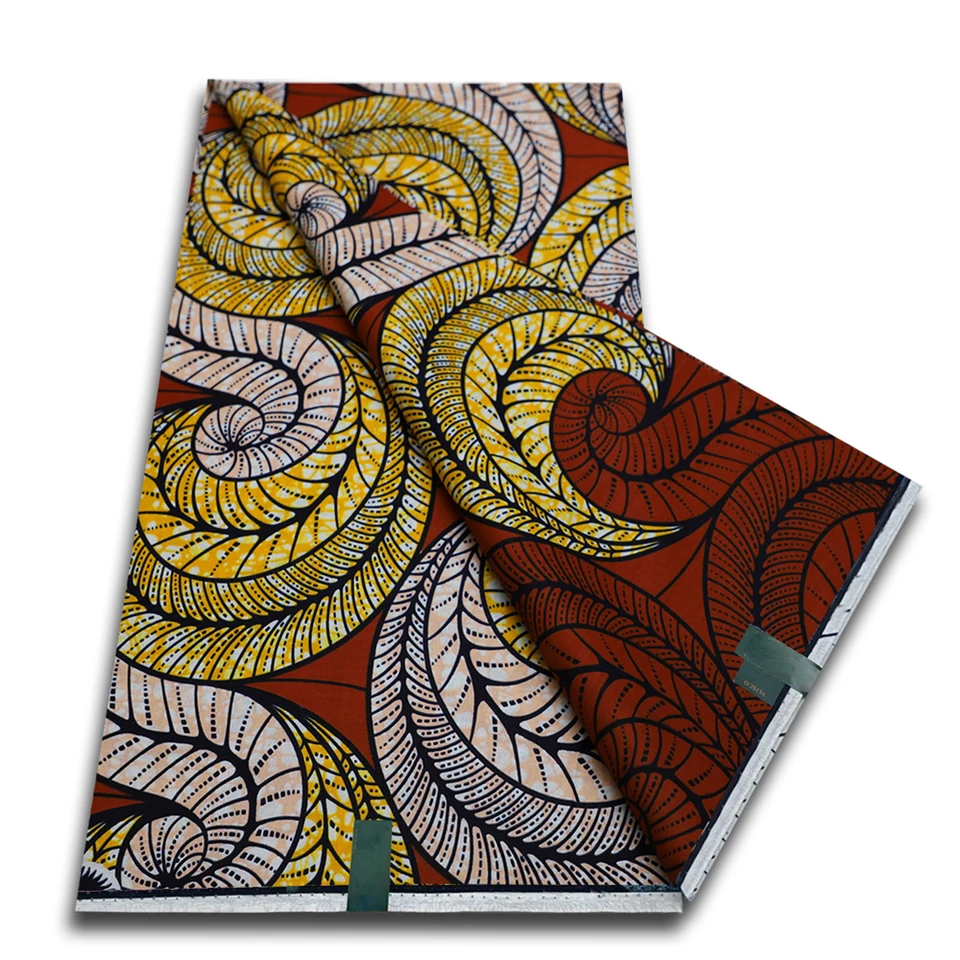 Skutočná super látka 100% bavlnená nigérijský štýl Skutočný africký vosk látka Ankara vosk potlač batik tkanina DIY šijacie šaty LI514