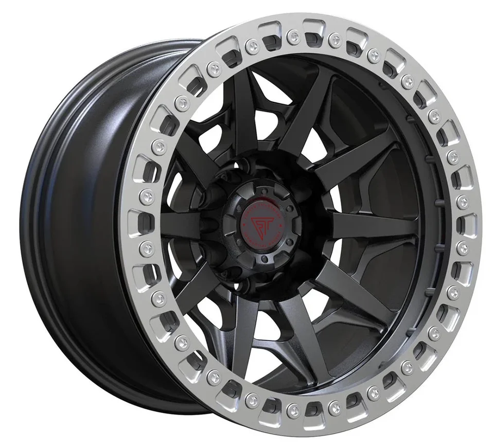 Skutočné kolesá a kolesá SUV SUV 17 palcov kŕmené pri kolesách 4x4 Off Road Rims 6x139.7 5x150 MAGS pre Jeep Hilux Gr Wrangler