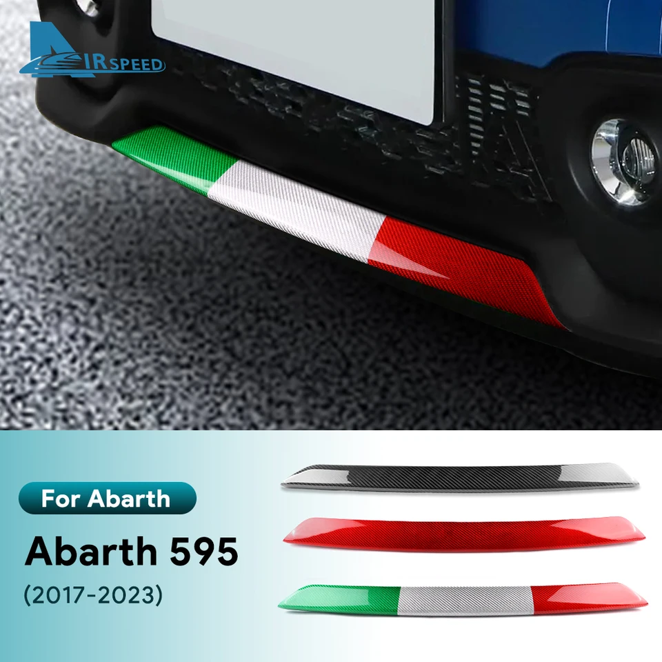 Skutočné tvrdé uhlíkové vlákno pre Abarth 595 695 2017 2018 2019 2020 2021 2022 2023 Predný nárazník automobil