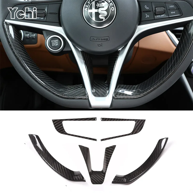Skutočné uhlíkové vlákno pre Alfa Romeo Stelvio Giulia 2017-2019
