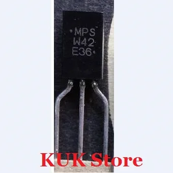 Skutočný originálny 100% nový MPSW42 MPS W42 MPSW42RLrag MPSW42G TO-92L
