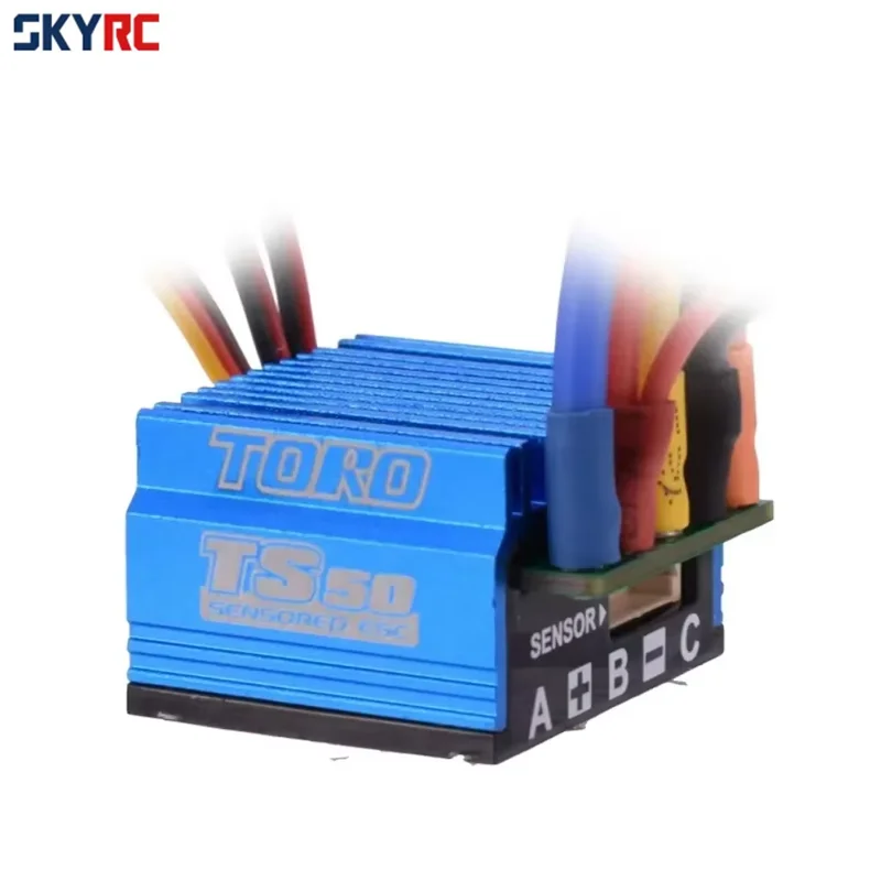Skyrc TS50 50A Brushless Sensored ESC s 6V/2A BEC podporuje senzorový bezbrusový motor bez kefy pre 1/10 Buggy Touring CAR