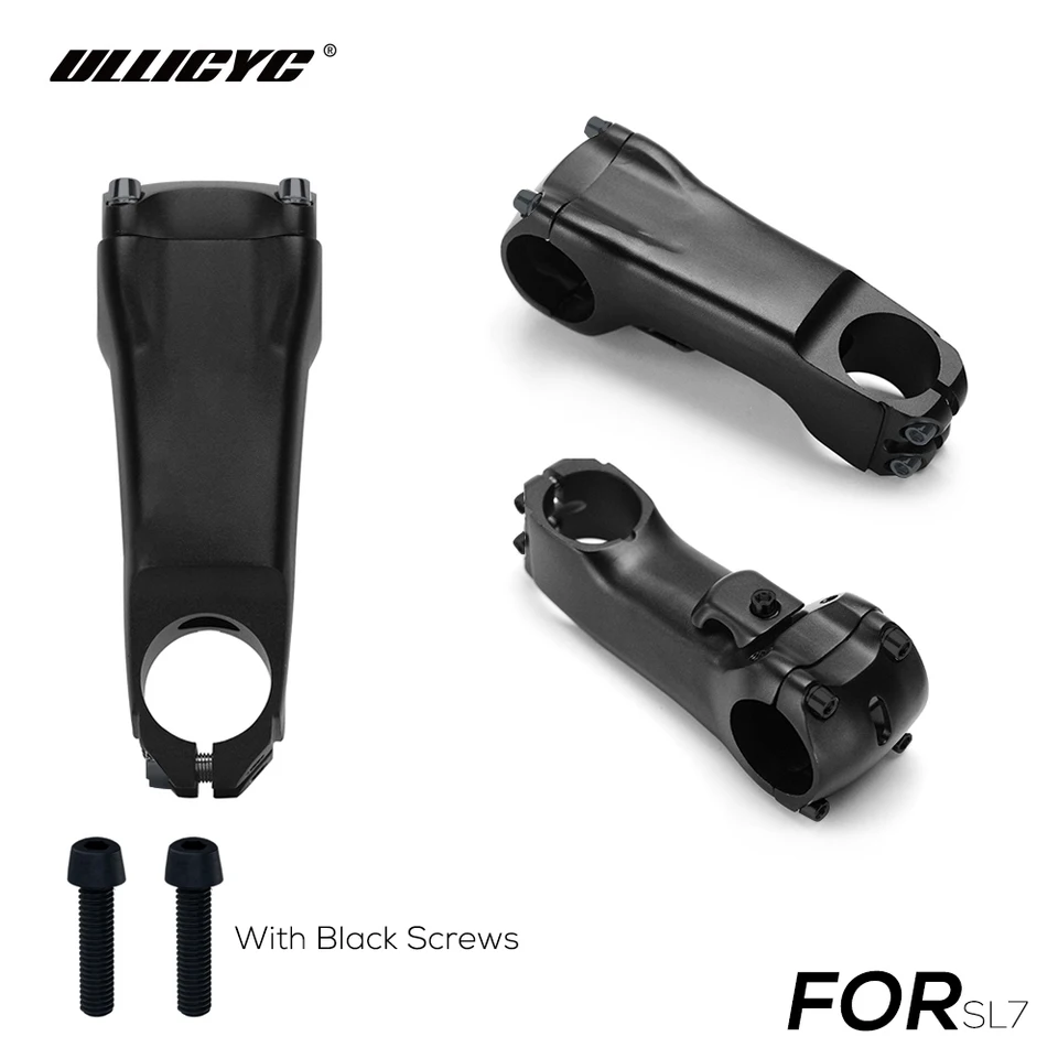 SL7 No Logo Bicycle STEM Race Road Road Bike Hliníková zliatina STEM Aero Riser integrovaná interná zapojenie skrytý kokpit SL7 70 mm-110 mm
