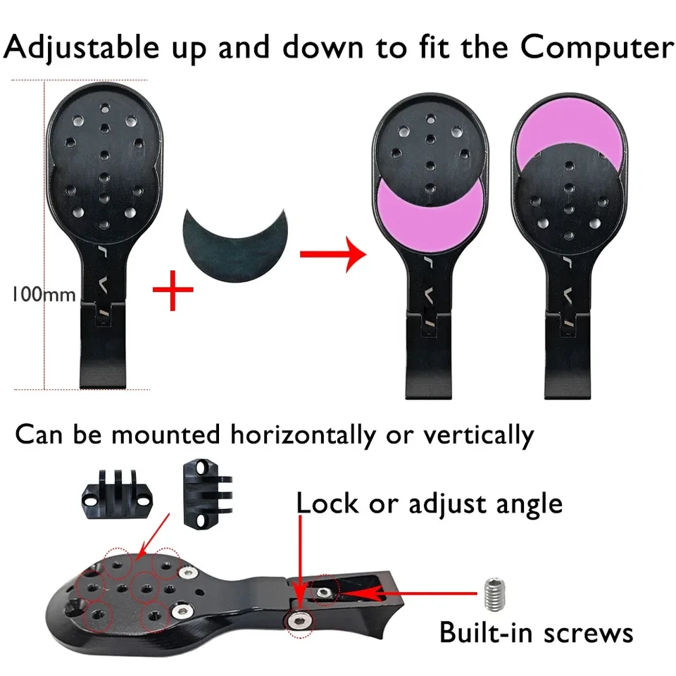 SL8 Špeciálny nastaviteľný počítačový stojan/Road -Road Carbon Fiber Riadičky/podpora SW Mountain Bike Ruck/Bicycle Actle