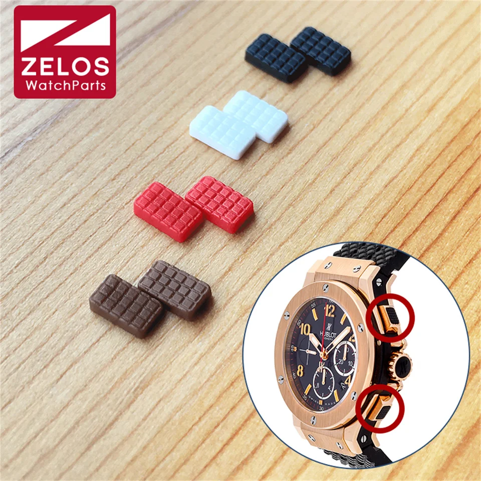 Sledujte, ako tlačí gumové perly pre hub Hublot Big Bang 44mm chronograf Watch Push Button